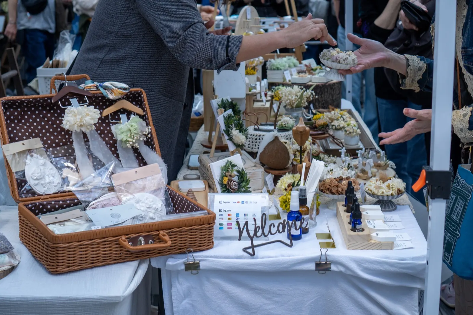Vintage & Artisan Market in Minatomirai